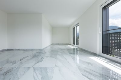Slate Tile Floor Installation